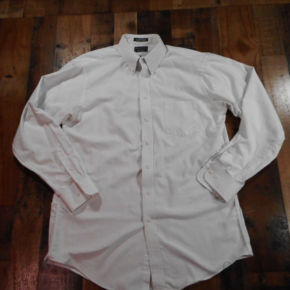 Christopher Hart White Oxford Big and Tall 17-37 Button down